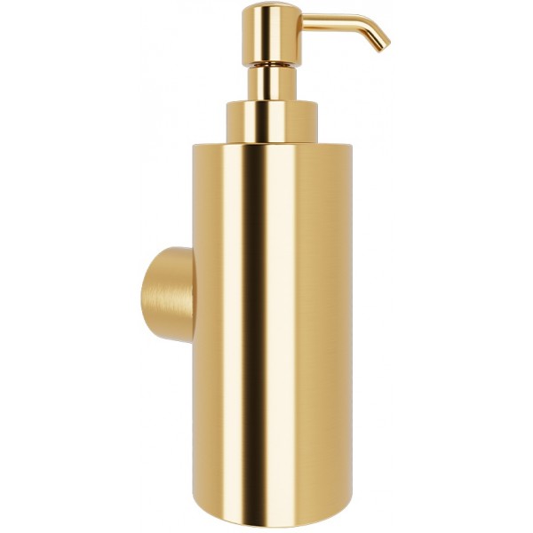 Dispenser από ορείχαλκο επίτοιχος τύπος 220ml, Warm Gold Brushed, χρώμα: Ροζ Χρυσό επιφάνεια: Βουρτσισμένη Dispenser