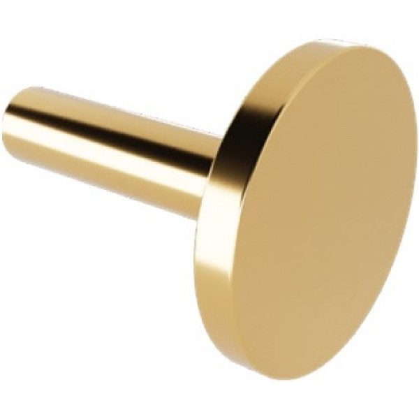 Άγκιστρο από ορείχαλκο μονό Φ6cm Warm Gold Gloss, χρώμα: Χρυσό επιφάνεια: Γυαλιστερή Άγκιστρα Άγκιστρο από ορείχαλκο μονό Φ6cm Warm Gold Gloss, χρώμα: Χρυσό επιφάνεια: Γυαλιστερή Άγκιστρα