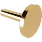 Άγκιστρο από ορείχαλκο μονό Φ6cm Warm Gold Gloss, χρώμα: Χρυσό επιφάνεια: Γυαλιστερή Άγκιστρα Άγκιστρο από ορείχαλκο μονό Φ6cm Warm Gold Gloss, χρώμα: Χρυσό επιφάνεια: Γυαλιστερή Άγκιστρα