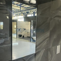 Καθρέπτης, σχήμα: Ορθογώνιο 40x80 από κρύσταλλο χωρίς πλαίσιο Καθρέπτες μπάνιου