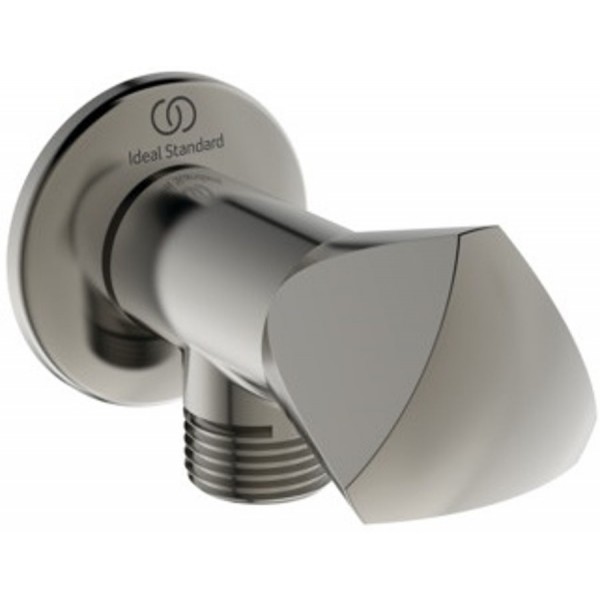 Διακόπτης G1/2'” , silver storm από ορείχαλκο, χρώμα: Χρωμέ επιφάνεια: Βουρτσισμένη Διακόπτες, Κάνουλες