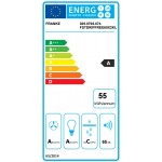 Απορροφητήρας εντοιχιζόμενος απλός 60cm 250 W, χρώμα: Χρωμέ Απορροφητήρες εντοιχιζόμενοι