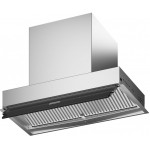 Απορροφητήρας εντοιχιζόμενος απλός 60cm 250 W, χρώμα: Χρωμέ Απορροφητήρες εντοιχιζόμενοι