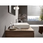 Μπαταρία νιπτήρος επικαθήμενη αναμεικτική από ορείχαλκο καταρράκτης (Cascatta) χωρίς βαλβίδα 110, χρώμα: Χρωμέ επιφάνεια: Γυαλιστερή Επικαθήμενες