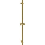 Βέργα ντους 75cm από ορείχαλκο Brushed Gold απλή, χρώμα: Χρυσό επιφάνεια: Βουρτσισμένη Βέργες ντους