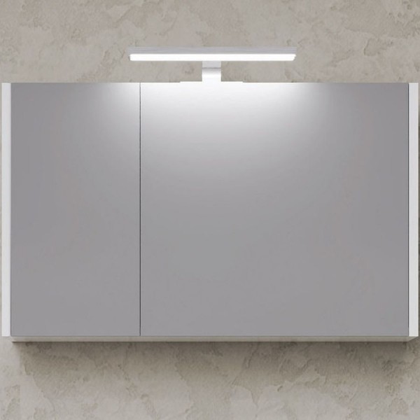 Bathroom mirror, shape: Rectangle 90x55x15 material: MDF PET, color: White Mirrors Bathroom mirror, shape: Rectangle 90x55x15 material: MDF PET, color: White Mirrors