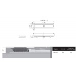 Shower channel material: Inox 70cm, color: Chrome Linear shower drains Shower channel material: Inox 70cm, color: Chrome Linear shower drains