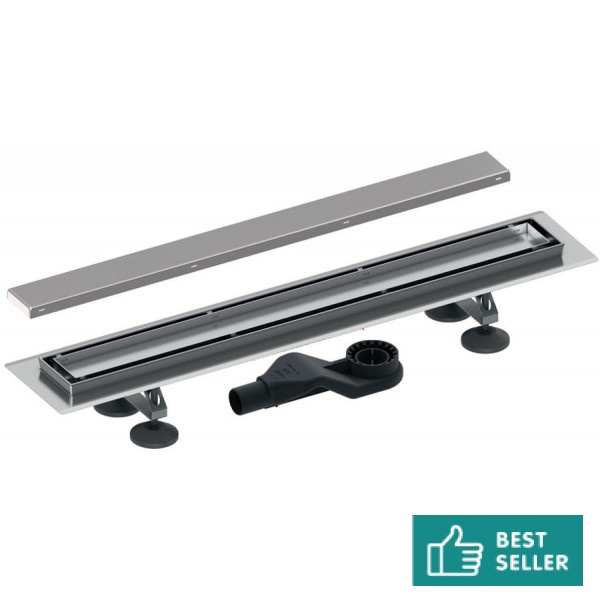 Shower channel material: Inox 70cm, color: Chrome Linear shower drains Shower channel material: Inox 70cm, color: Chrome Linear shower drains