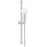 Shower slider rail 60cm material: Brass with hand shower & hose, color: Chrome surface: Glossy Shower slider rails