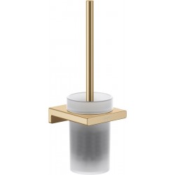 Brush (broom) material: Brass Wall-mounted, color: Bronze surface: Brushed