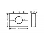 Θήκη για σακουλάκια Brushed Black chrome από ορείχαλκο, χρώμα: Γκρι Σκούρο επιφάνεια: Βουρτσισμένη Χαρτομαντηλοθήκες Θήκη για σακουλάκια Brushed Black chrome από ορείχαλκο, χρώμα: Γκρι Σκούρο επιφάνεια: Βουρτσισμένη Χαρτομαντηλοθήκες