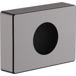 Θήκη για σακουλάκια Brushed Black chrome από ορείχαλκο, χρώμα: Γκρι Σκούρο επιφάνεια: Βουρτσισμένη Χαρτομαντηλοθήκες Θήκη για σακουλάκια Brushed Black chrome από ορείχαλκο, χρώμα: Γκρι Σκούρο επιφάνεια: Βουρτσισμένη Χαρτομαντηλοθήκες
