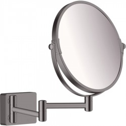 Make up mirror material: Brass Wall-mounted, color: Dark Grey surface: Brushed Makeup mirrors