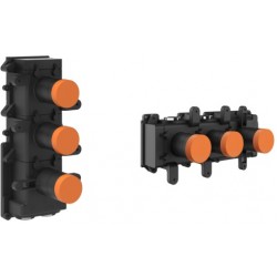 Shower tap Wall-mounted concealed part 2 way Wall-mounted - concealed part