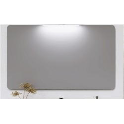 Bathroom mirror, shape: Rectangle 100x60 material: Crystal, color: No color Mirrors