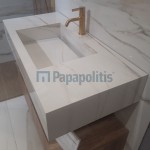 Πάγκος μπάνιου με νιπτήρα 100x47x14 από γρανίτη gres porcell.smaltato επιφάνεια: Γυαλιστερή με 1 νιπτήρα με 1 οπή, χρώμα: Λευκό/Μπεζ Νιπτηροπάγκοι Πάγκος μπάνιου με νιπτήρα 100x47x14 από γρανίτη gres porcell.smaltato επιφάνεια: Γυαλιστερή με 1 νιπτήρα με 1 οπή, χρώμα: Λευκό/Μπεζ Νιπτηροπάγκοι