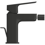 Μπαταρία μπιντέ S-Size, matte black από ορείχαλκο, χρώμα: Μαύρο επιφάνεια: Ματ Επικαθήμενες Μπαταρία μπιντέ S-Size, matte black από ορείχαλκο, χρώμα: Μαύρο επιφάνεια: Ματ Επικαθήμενες