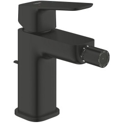 Bidet mixer material: Brass, color: Black surface: Matt Deck-mounted