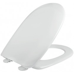 Toilet-seat, style: Wrapover, color: White Toilet seats & covers