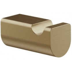 Άγκιστρο από ορείχαλκο μονό Warm Bronze Brass PVD, χρώμα: Μπρονζέ επιφάνεια: Βουρτσισμένη Άγκιστρα