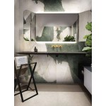 Floor tiles 59,7x119,7 Italy, style: marble 1st choice rettificato surface: Matt, hue: White/Green Plain tiles