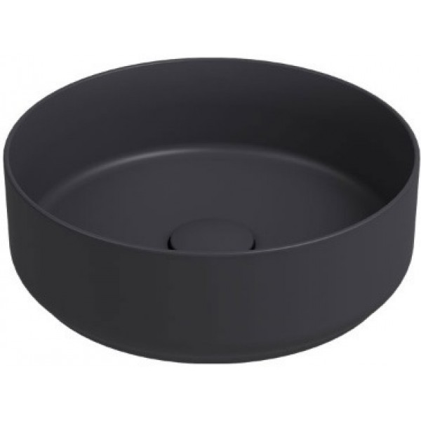 Washbasin Free standing 36x36x12 material: Porcelain Without hole Without overflow Anthracite Matt, color: Dark Grey surface: Matt Free standing Washbasin Free standing 36x36x12 material: Porcelain Without hole Without overflow Anthracite Matt, color: Dark Grey surface: Matt Free standing
