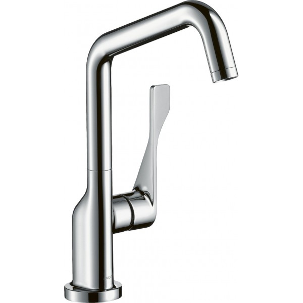 Kitchen tap Deck-mounted material: Brass, color: Chrome surface: Glossy Deck-mounted