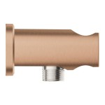 Shower holder Fixed With Outlet elbow material: Brass, color: Pink Gold surface: Brushed Shower holders Shower holder Fixed With Outlet elbow material: Brass, color: Pink Gold surface: Brushed Shower holders