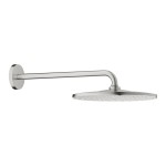 Shower head Wall-mounted 31x31 material: ABS, style: 1 spray, color: Chrome surface: Brushed Overhead showers Shower head Wall-mounted 31x31 material: ABS, style: 1 spray, color: Chrome surface: Brushed Overhead showers