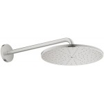 Shower head Wall-mounted 31x31 material: ABS, style: 1 spray, color: Chrome surface: Brushed Overhead showers