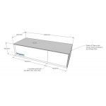 Βάση επίπλου χωρίς νιπτήρα 120x50x30 από λάκα με Κ/Π/Θ Noce με 2 συρτάρια Γκρι επίτοιχου τύπου, χρώμα: Ξύλο Καρυδιά Βάσεις επίπλου χωρίς νιπτήρα Βάση επίπλου χωρίς νιπτήρα 120x50x30 από λάκα με Κ/Π/Θ Noce με 2 συρτάρια Γκρι επίτοιχου τύπου, χρώμα: Ξύλο Καρυδιά Βάσεις επίπλου χωρίς νιπτήρα