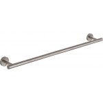 Πετσετοθήκη 66cm (60cm) σταθερή από inox μονή, χρώμα: Χρωμέ επιφάνεια: Βουρτσισμένη Πετσετοθήκες