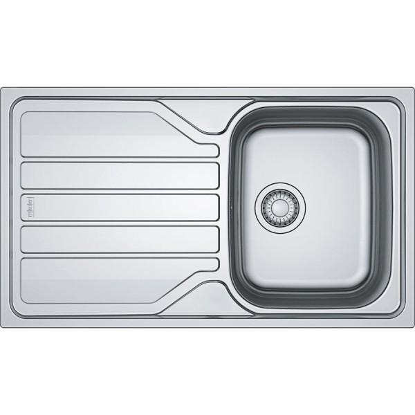 Sink Stainless (Steel) 78x50 material: Inox surface: Matt free nested 1 bowl, color: Chrome Stainless steel