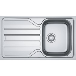 Νεροχύτης ανοξείδωτος 78x50 από inox επιφάνεια: Λεία ματ χωρίς πάγκο ένθετος 1 γούρνα αντιστρεφόμενος, χρώμα: Χρωμέ Ανοξείδωτοι