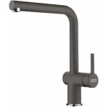 Kitchen tap Deck-mounted material: Brass, color: Grey surface: Matt Deck-mounted Kitchen tap Deck-mounted material: Brass, color: Grey surface: Matt Deck-mounted
