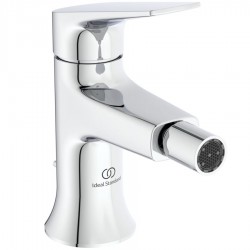 Bidet mixer material: Brass, color: Chrome surface: Glossy Deck-mounted