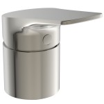 Bathtub tap Deck-mounted complete material: Brass, color: Chrome surface: Brushed Deck-mounted Bathtub tap Deck-mounted complete material: Brass, color: Chrome surface: Brushed Deck-mounted