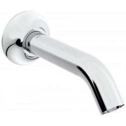 Spout (Nozzle) 16cm Wall-mounted material: Brass, color: Chrome surface: Glossy Bath spouts