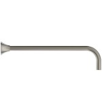 Βραχίονας 39cm silver storm επίτοιχος τύπος από ορείχαλκο, χρώμα: Χρωμέ επιφάνεια: Βουρτσισμένη