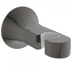 Shower holder Fixed material: Brass, color: Grey surface: Brushed Shower holders