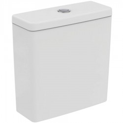 Flushing cistern Low level pressure, color: White