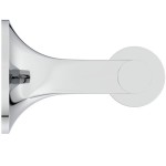 Paper holder no cover material: Brass, color: Chrome surface: Glossy Toilet paper holders