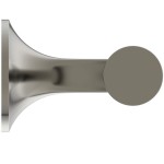 Paper holder double material: Brass, color: Chrome surface: Brushed Toilet paper holders