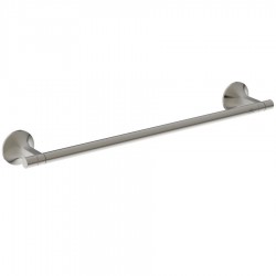 Πετσετοθήκη 45cm Silver storm σταθερή από ορείχαλκο μονή, χρώμα: Χρωμέ επιφάνεια: Βουρτσισμένη