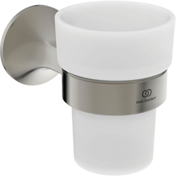 Ποτηροθήκη από ορείχαλκο επίτοιχος τύπος silver storm, χρώμα: Χρωμέ επιφάνεια: Βουρτσισμένη Ποτηροθήκες