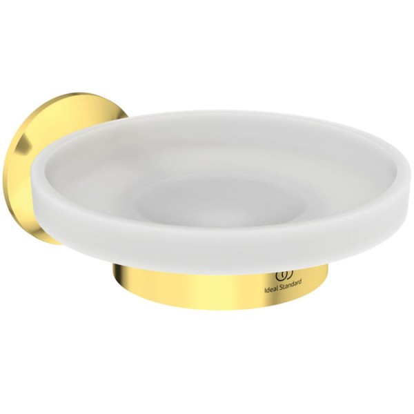 Soap material: Brass Wall-mounted, color: Gold surface: Brushed Soap holders