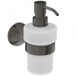 Dispenser material: Brass Wall-mounted, color: Grey surface: Brushed