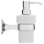 Dispenser από ορείχαλκο επίτοιχος τύπος, χρώμα: Χρωμέ επιφάνεια: Γυαλιστερή Dispenser