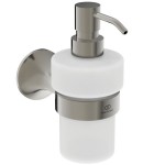 Dispenser από ορείχαλκο επίτοιχος τύπος Silver Storm, χρώμα: Χρωμέ επιφάνεια: Βουρτσισμένη Dispenser από ορείχαλκο επίτοιχος τύπος Silver Storm, χρώμα: Χρωμέ επιφάνεια: Βουρτσισμένη