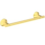 Towel 30cm Fixed material: Brass single, color: Gold surface: Brushed Towel rails Towel 30cm Fixed material: Brass single, color: Gold surface: Brushed Towel rails